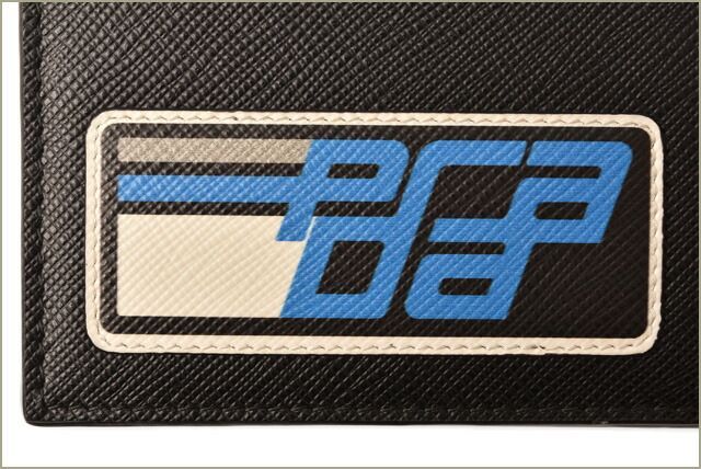 Prada Wallet For Men Prada Fold Wallet 2mo004 Saffiano Patch Patchwork Black