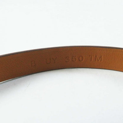 Hermes 2023 Rival Mini Silver Hardware Bracelet Leather Multi T2 B Engraved