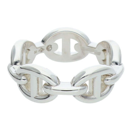 Hermes Chaine D'ancre Enchainee PM Chaine D'ancre Enchainee PM Silver Ring Mens