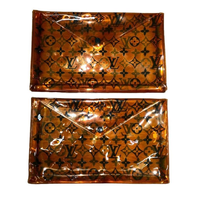 Louis Vuitton Fnsw33 LV Match Damier Swimwear Bikini Swimwear Top Bottom White