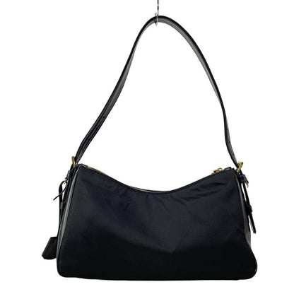 Prada Shoulder Bag Emme Large 1bc232 Black Re-nylon Leather