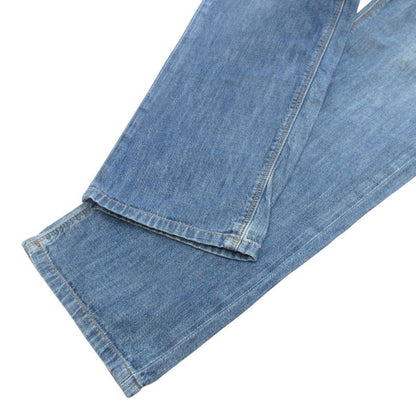 Good Prada Light Denim Pants Bottoms Button Fly Light Hand Old Archive Gepo10