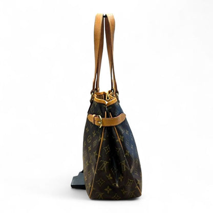 Louis Vuitton M51154 Batignolles Ca1025 Unisex Brown FREE