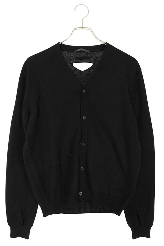 Prada 25SS Umg391 Back Cutting Design Cardigan Men's 48