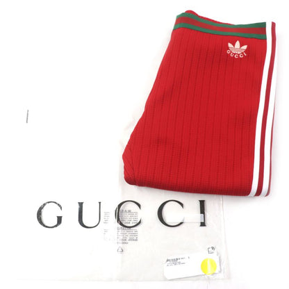 Gucci×adidas Gucci×adidas 700501 Jersey Sweatpants Trefoil Line Logo Embroidery