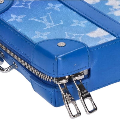 Louis Vuitton M45432 Soft Trunk Wallet Monogram Claus Shoulder Bag Men's