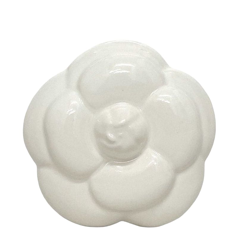 Chanel Aroma Stone White Beuate Camellia Unused Ceramic