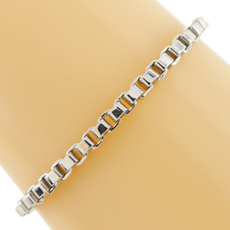 Tiffany & Co Venetian Silver 925 Ladies 14.6g Bracelet