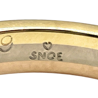 Cartier Ring - Ring #59 185 18K Yellow Gold/18k White Gold #59 185 18K Yellow
