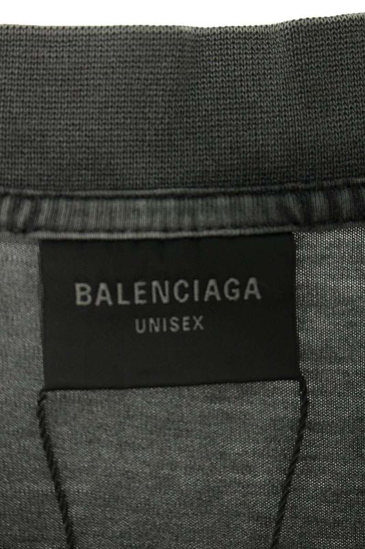 Balenciaga 25SS 819022 Trvq7 Large Fit Long Sleeve Cut And Sewn Men's 1