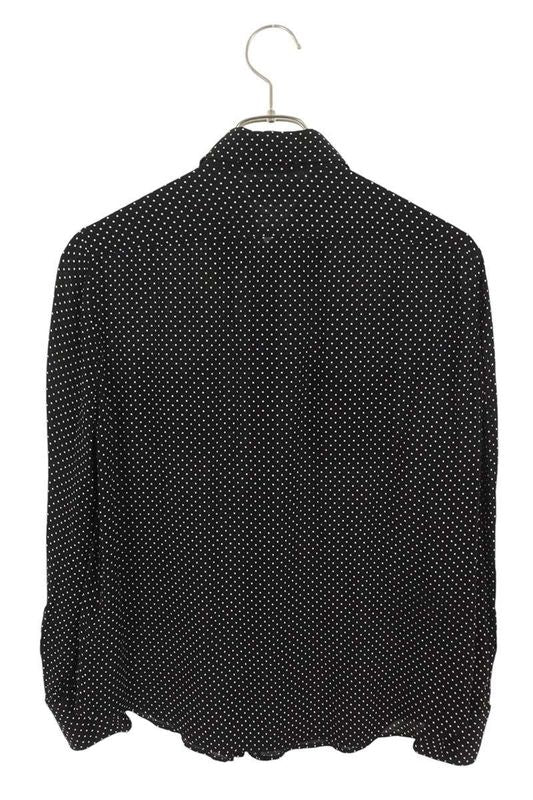 Celine 20zy3169d Viscose Dot Long Sleeve Shirt Men 38