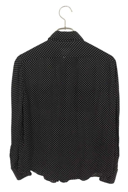 Celine 20zy3169d Viscose Dot Long Sleeve Shirt Men 38