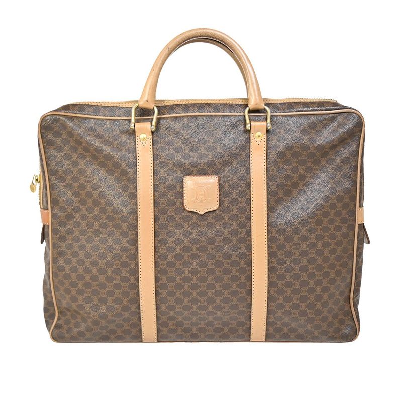 Celine Business Bag Macadam Handbag Brown 02bs101