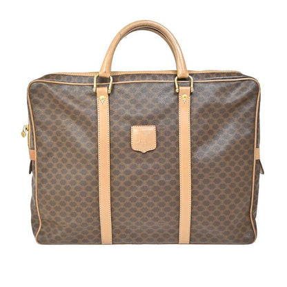 Celine Business Bag Macadam Handbag Brown 02bs101