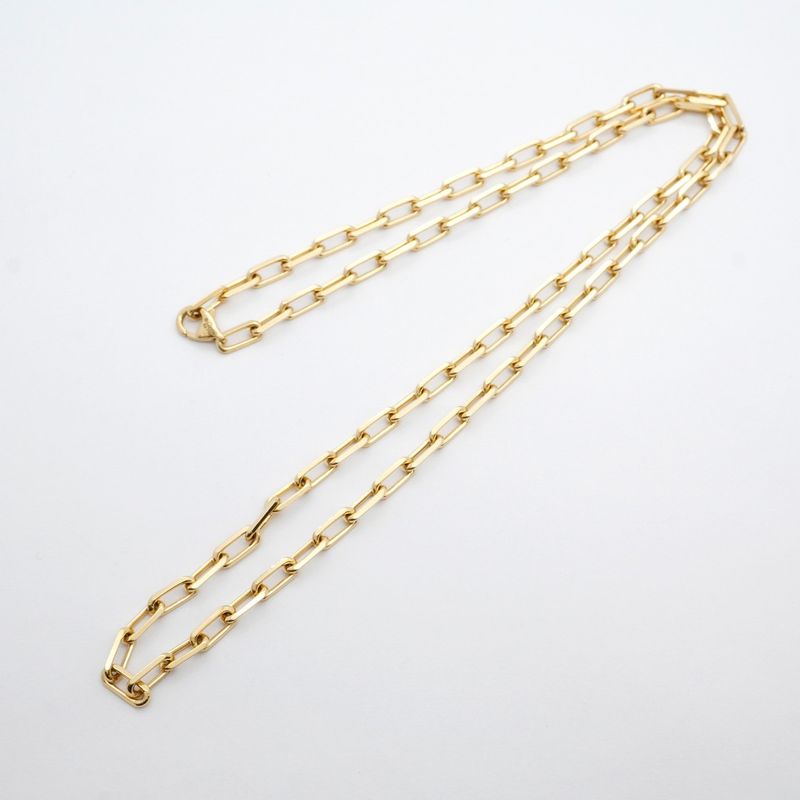 Cartier Necklace Santos De Cartier Small 18K Yellow Gold Yellow Gold Men Women