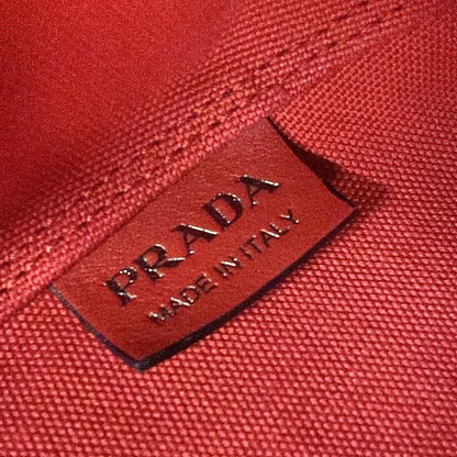 Prada Tote Bag - Navy And Red Leather