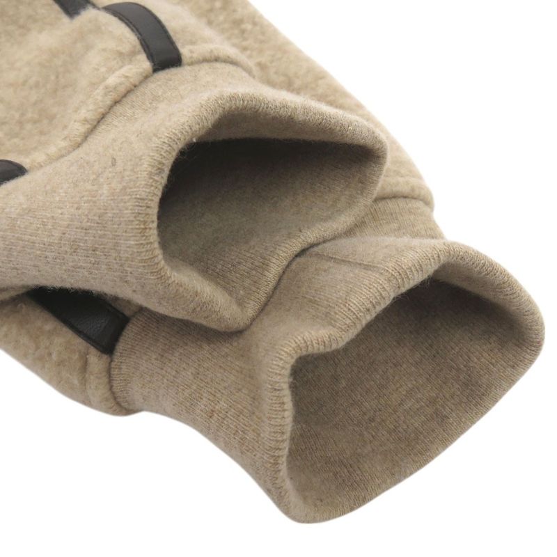 Hermes Crewneck Knit Pullover Sweatshirt Piping Crewneck Sweater Wool Cashmere