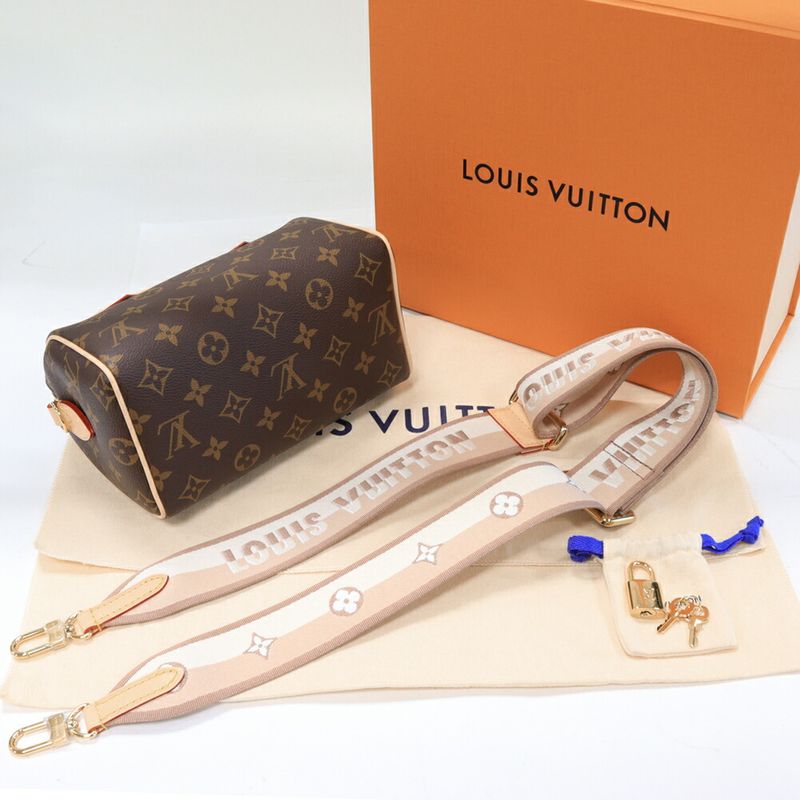 Louis Vuitton Handbag Shoulder Bag Monogram Beige Speedy Bandoliere 20 M46222