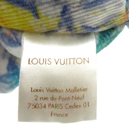 Louis Vuitton Monogram Doudou Louis Gi0502 Stuffed Animal Organic Cotton Blue