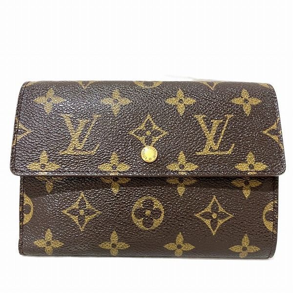 Louis Vuitton Monogram Porte-tresor Etui Papier M61202 Trifold Wallet Unisex