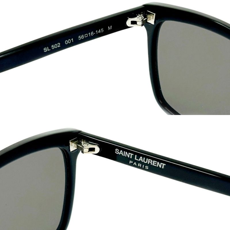 Saint Laurent Sl 502 001 5616-145 M Sunglass Es Black 306269 Sunglass Es with