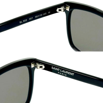 Saint Laurent Sl 502 001 5616-145 M Sunglass Es Black 306269 Sunglass Es with