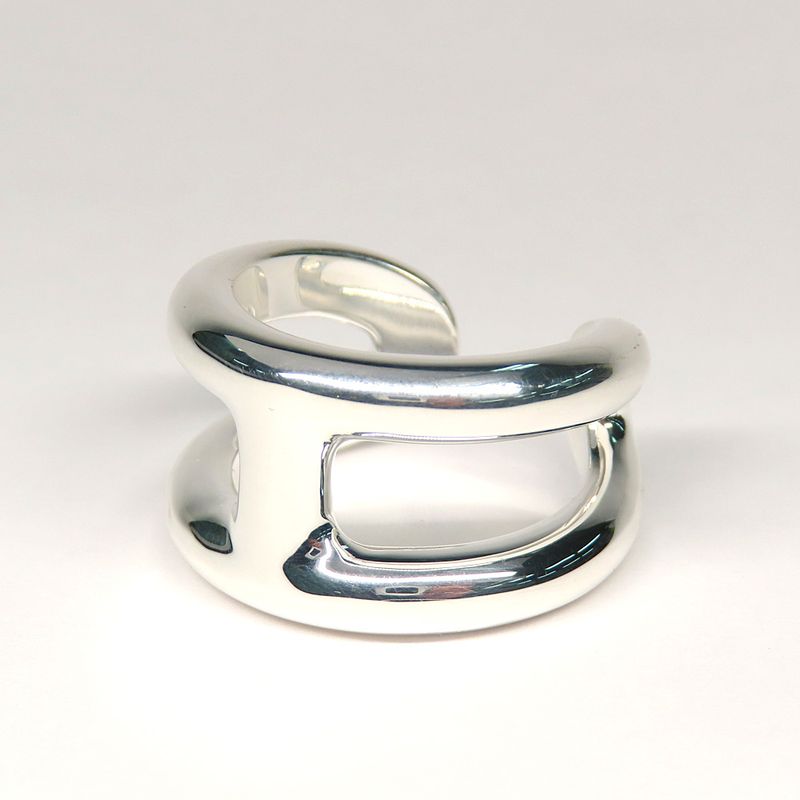 Hermes Ring Osmozu PM #52 No 12 Ag925 Hshape Silver - 2025 Ring