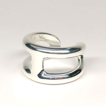 Hermes Ring Osmozu PM #52 No 12 Ag925 Hshape Silver - 2025 Ring