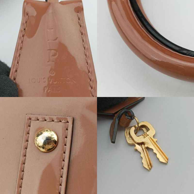 Louis Vuittonalma BB Rose Vert Vernis M91585mi5112