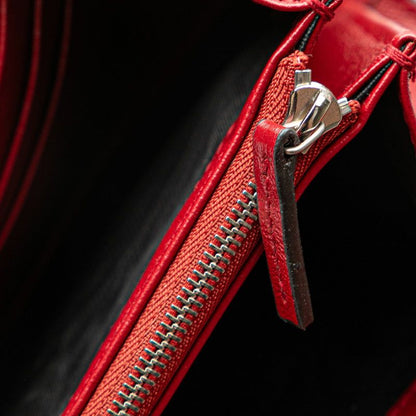 Gucci GG Dionysus Chain Shoulder Bag Wallet Bag 401231 Black Red Tweed Leather