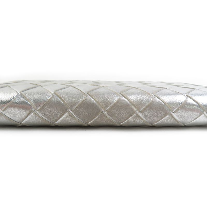 Bottega Veneta Round Zipper Long Wallet Intrecciato