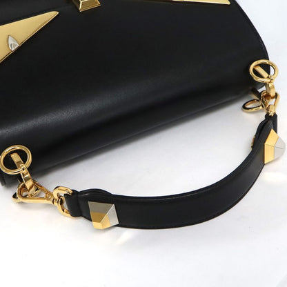 Fendi Monster - Canai 2way Shoulder - 8bt283 Black Leather Women's