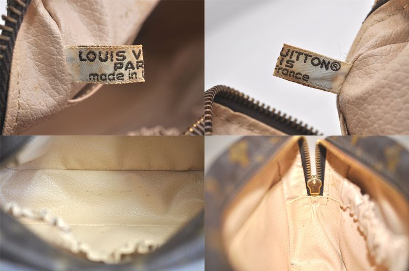 Louis Vuitton Monogram Trousse Toilette 18 Clutch Handbag M47526 LV 3351n