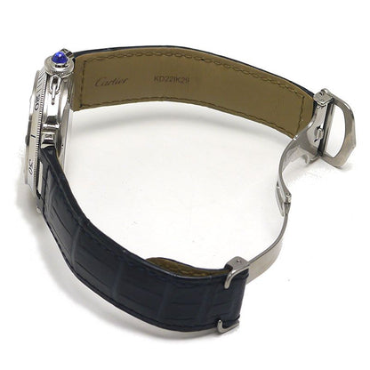 Cartier W3104055 Pasha Grid Silver Dial Men's