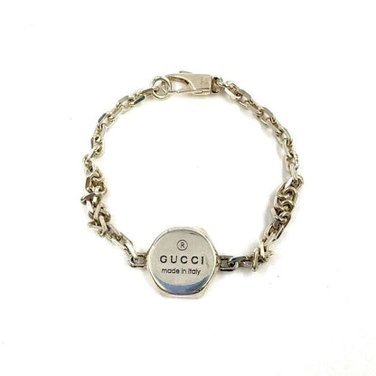 Gucci Hexagon Ag925 Silver Bracelet 779169-j8400-8106-18