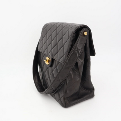 Chanel Coco Mark Shoulder Bag Matelasse Handbag