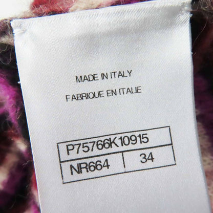 CHANEL P75766 With Coco Mark Plate Coco Mark Chain Striped Pattern Long Sleeve