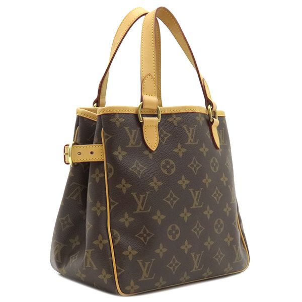 Louis Vuitton Handbag Batignolles Monogram Canvas Monogram Gold Hardware Brown