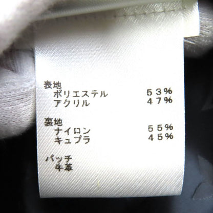 Louis Vuitton 25SS 1aglxq Leather Patch Fleece Blouson Partially Monogram Zip