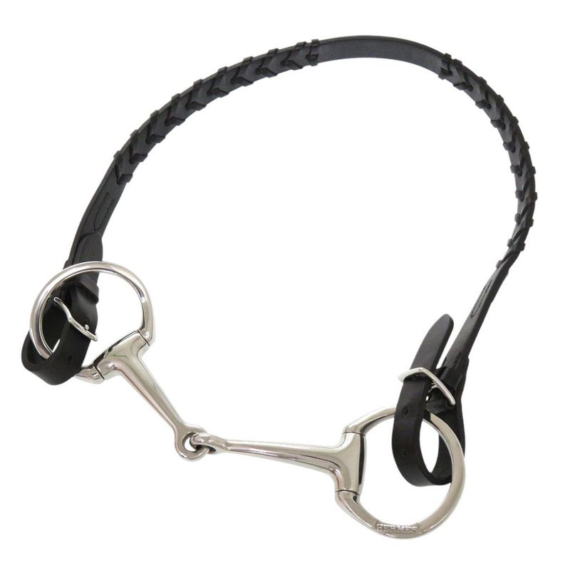 Hermes Horsebit Buckle Vorsoft Black Horsebit Hardware □O Engraved (2011) Belt