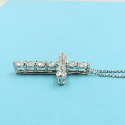 Tiffany & Co Diamond Cross Necklace / Large