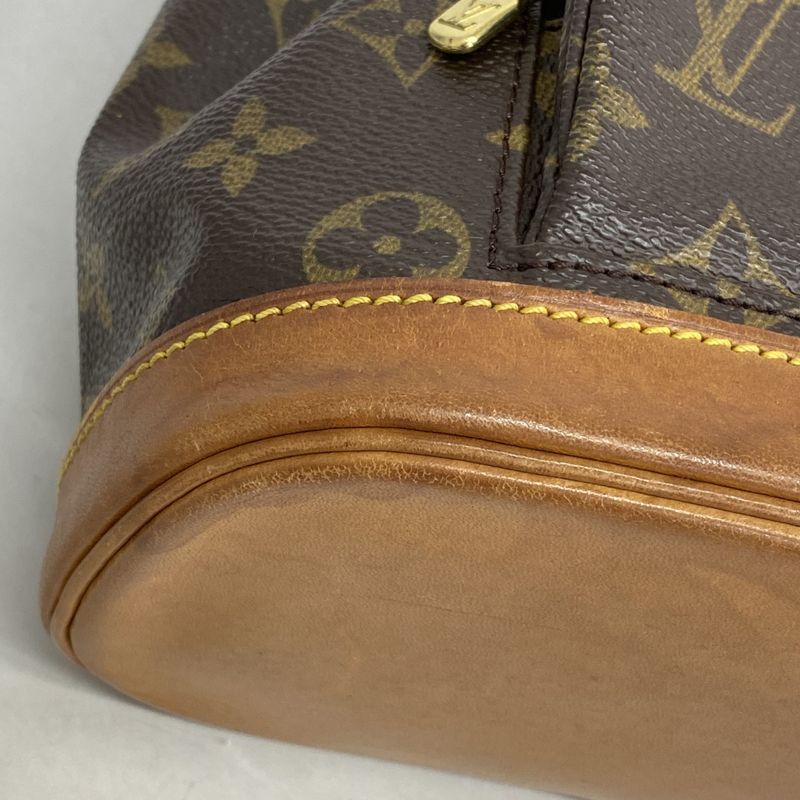 Louis Vuitton Backpack Daypack Monogram Mini Montsouris M51137 Brown Women's