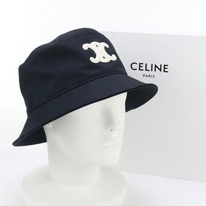 Celine Bucket Hat Triomphe 2aue5968p.38no Hat 100% Cotton Ladies