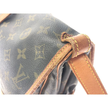 Louis Vuitton Women's Shoulder Bag Monogram Saumur 30 M42256 Brown
