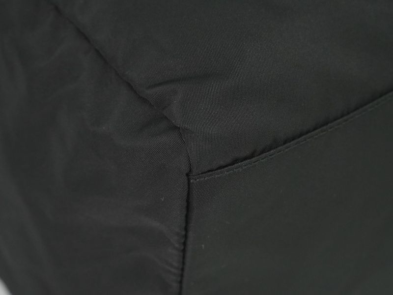 Authentic Prada Nylon Handbag Black Bag Pre-owned [follow-up Discount