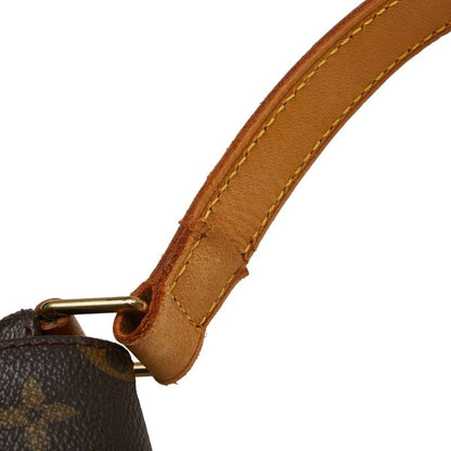 Louis Vuitton Monogram Musette M51256 Brown PVC Leather Women Louis Vuitton