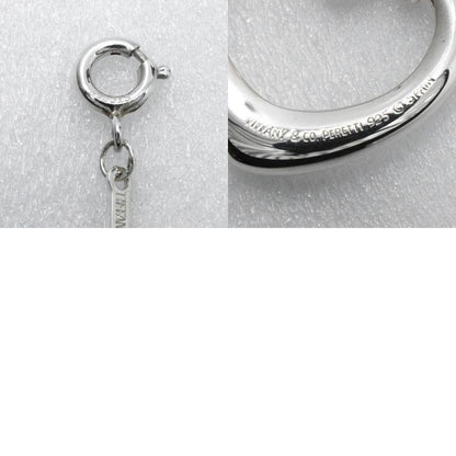 Tiffany & Co Open Heart Elsa Peretti 925 Silver Ladies 4.8g Necklace