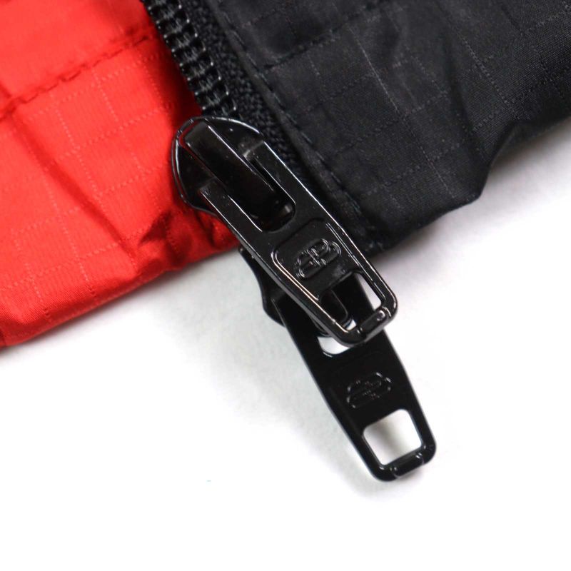 Balenciaga 534317 Logo Print Oversized Zip Up Poplin Jacket Track Jacket Red