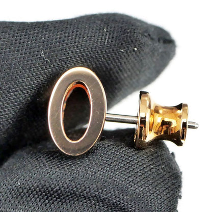 Hermes Earrings Pop Ash Pair Black Rosegold Hardware Jewelry - Others
