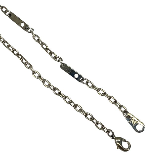 Louis Vuitton M68248 Monogram Strass Pill Case Necklace Pendant Chain Logo